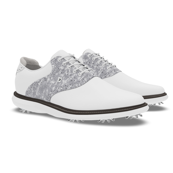 MyJoys Traditions Spiked - White / Houndstooth / Black