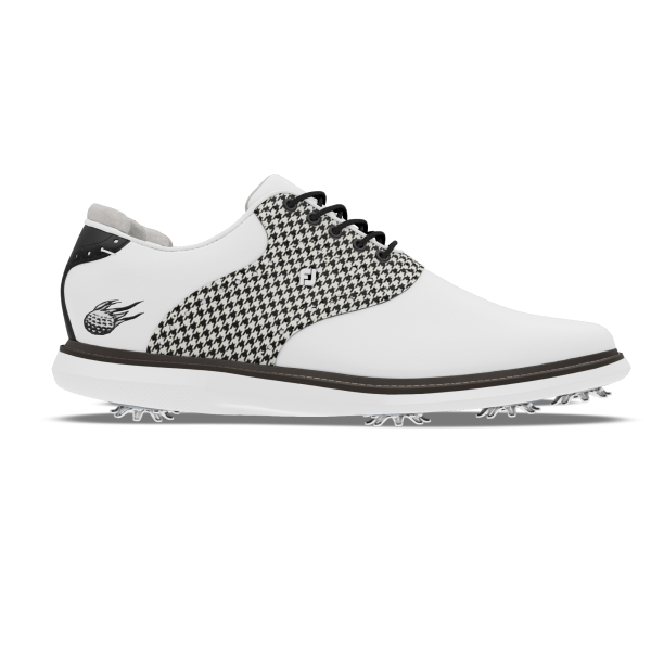 MyJoys Traditions Spiked - White / Houndstooth / Black – Bild 2