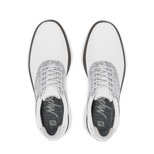 MyJoys Traditions Spiked - White / Houndstooth / Black – Bild 3