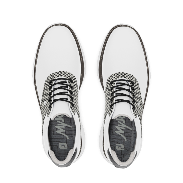 MyJoys Traditions Spiked - White / Houndstooth / Black – Bild 3