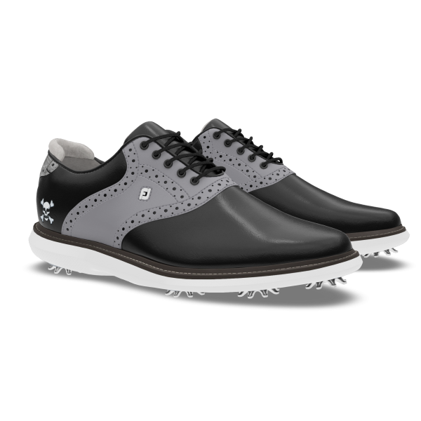 MyJoys Traditions Spiked - White / Houndstooth / Black