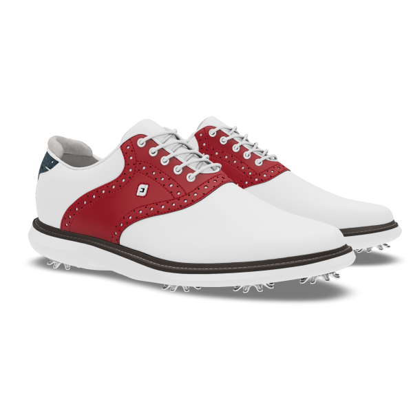 MyJoys Traditions Spiked - White / Houndstooth / Black