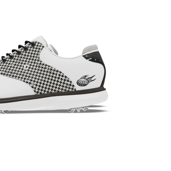 MyJoys Traditions Spiked - White / Houndstooth / Black – Bild 5