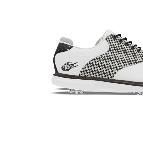 MyJoys Traditions Spiked - White / Houndstooth / Black – Bild 6