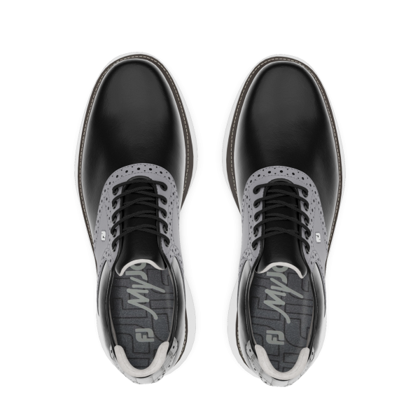 MyJoys Traditions Spiked - White / Houndstooth / Black – Bild 3