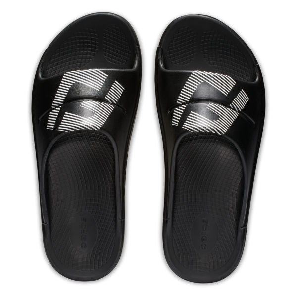 FJ x OOFOS OOahh Sport Slide Unisex - Navy – Bild 7