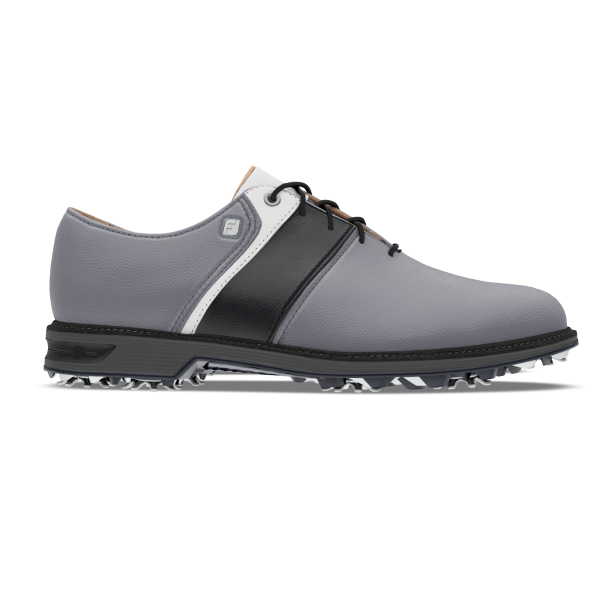 MyJoys Premiere Series Packard Spiked - White / Grey Croc Print / Black Patent – Bild 2