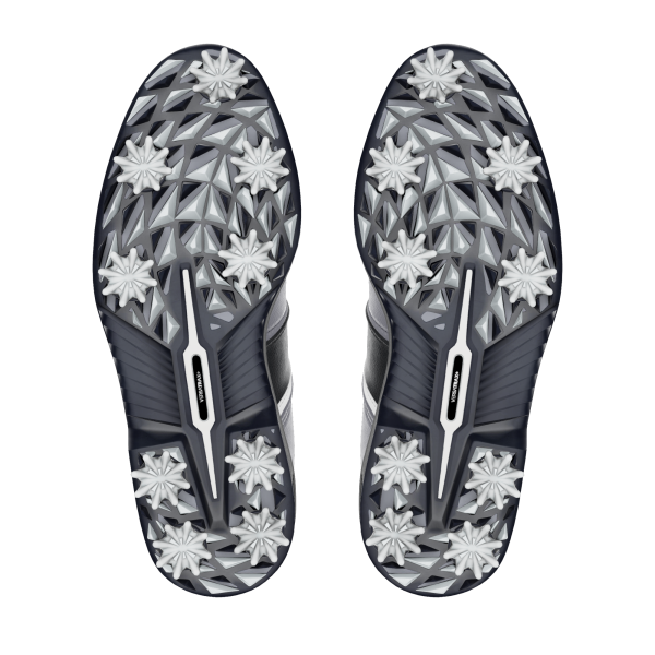 MyJoys Premiere Series Packard Spiked - White / Grey Croc Print / Black Patent – Bild 5
