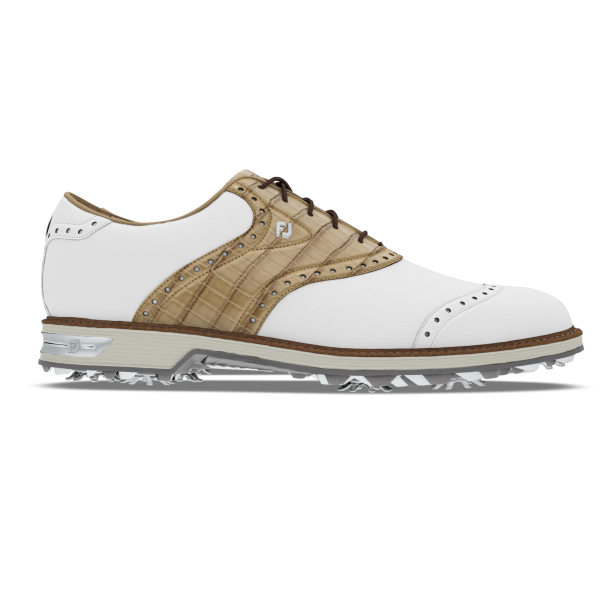 MyJoys Premiere Series Wilcox - White / Desert Taupe Croc Print – Bild 2