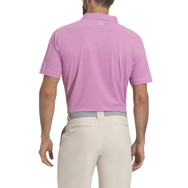 Open Placket Stripe - Indigo / Skyway – Bild 3