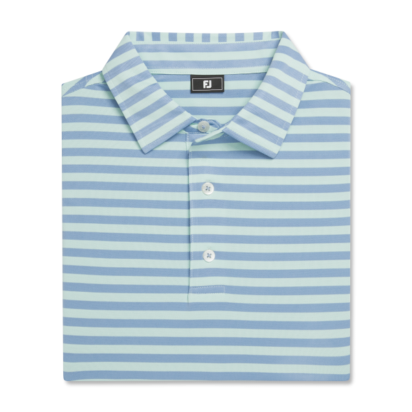 Bengal Stripe Pique - Navy / White