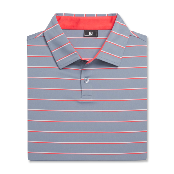 Classic Stripe Lisle - White / Pistachio / Blue Jay