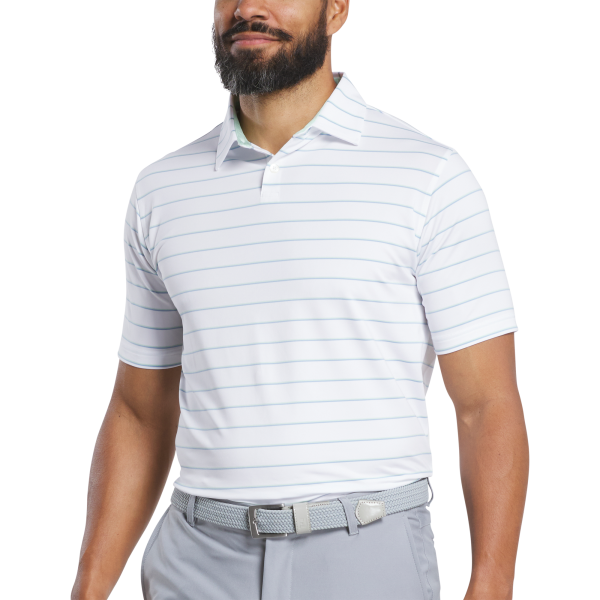 Classic Stripe Lisle - White / Pistachio / Blue Jay – Bild 2