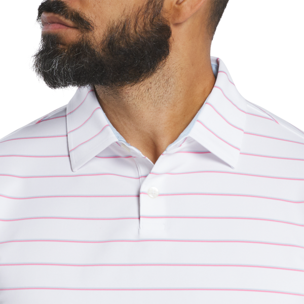 Classic Stripe Lisle - White / Pistachio / Blue Jay – Bild 4