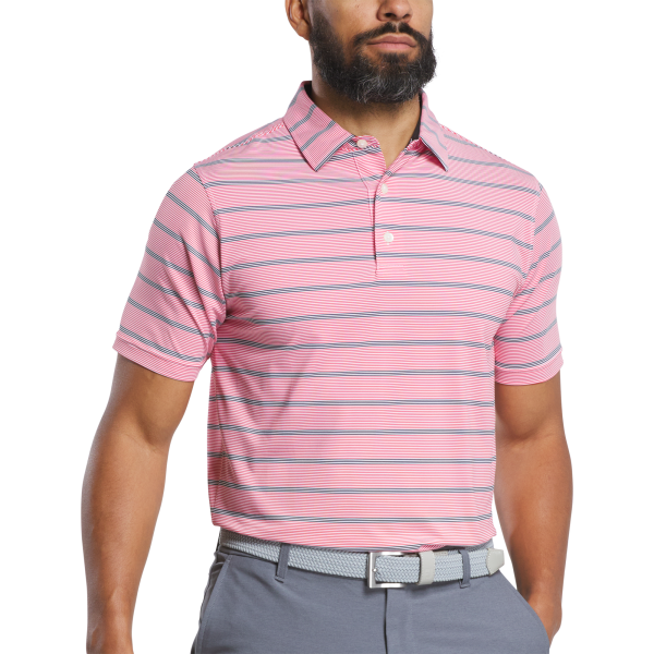 Multi Pinstripe Lisle - White / Blue Jay / Pistachio – Bild 2
