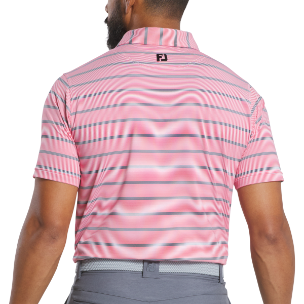 Multi Pinstripe Lisle - White / Blue Jay / Pistachio – Bild 3