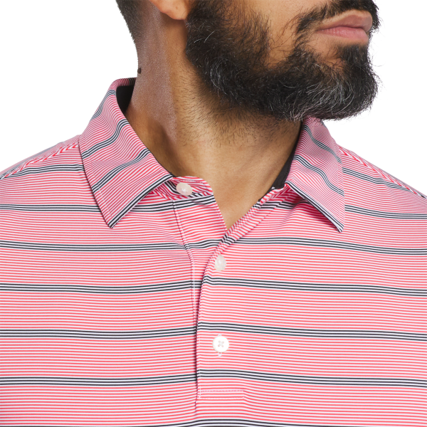 Multi Pinstripe Lisle - White / Blue Jay / Pistachio – Bild 4
