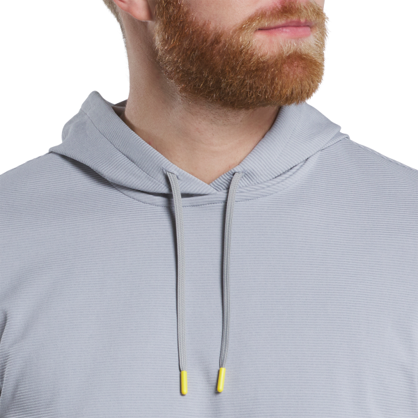 Ottoman Jacquard Pullover Hoodie - Grey – Bild 3