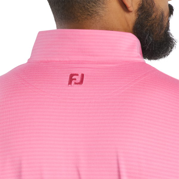 Shadow Stripe Quarter-Zip Mid-Layer - Blue Jay – Bild 4