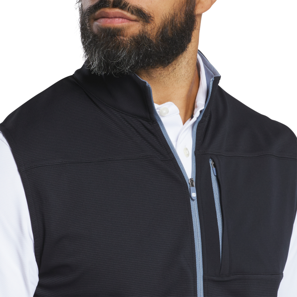 Ottoman Knit Vest - Black – Bild 3