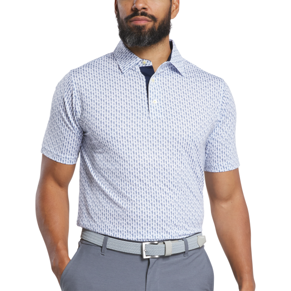 Figure Lisle - White / Navy – Bild 2