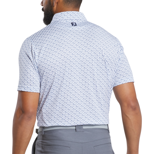 Figure Lisle - White / Navy – Bild 3