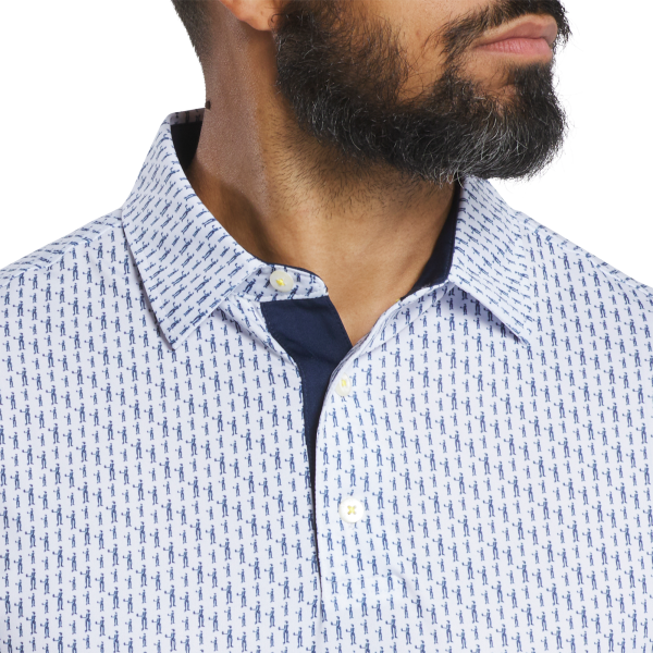 Figure Lisle - White / Navy – Bild 4
