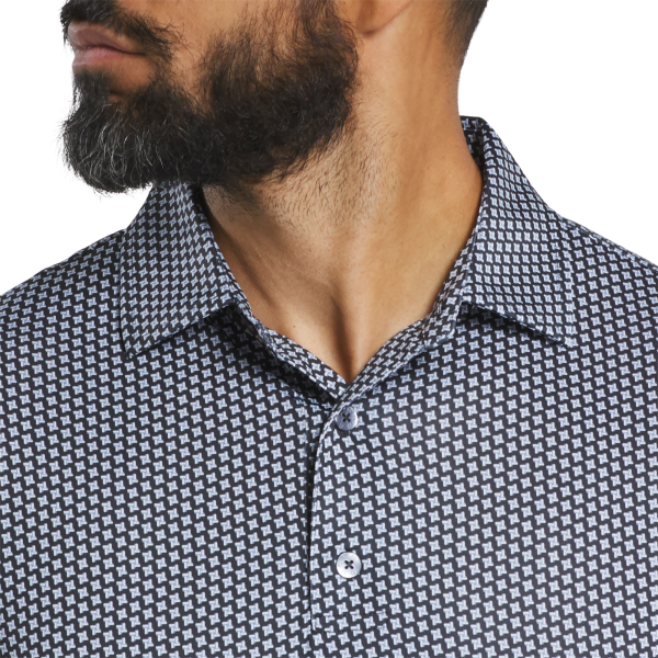 Houndstooth Geo Lisle - Black – Bild 4