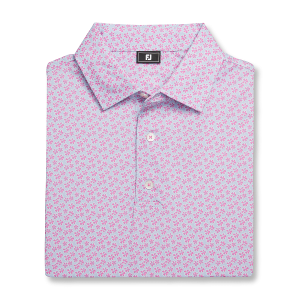 Floral Sketch Lisle - Orange / White