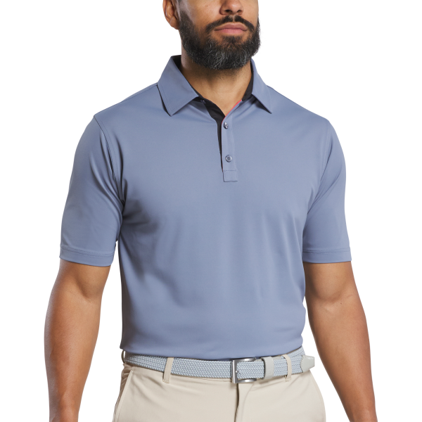 Solid Pique - Dark Denim / Skyway – Bild 2