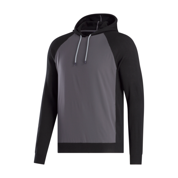 Hybrid Hoodie - Black / Charcoal – Bild 4