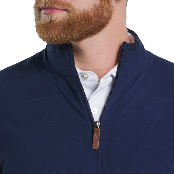 Hybrid Full-Zip Sweater - Black – Bild 4