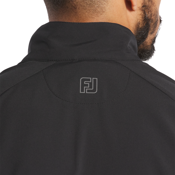 Zephyr Short Sleeve Windshirt - Black – Bild 3