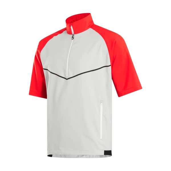 Zephyr Short Sleeve Windshirt - Black – Bild 4