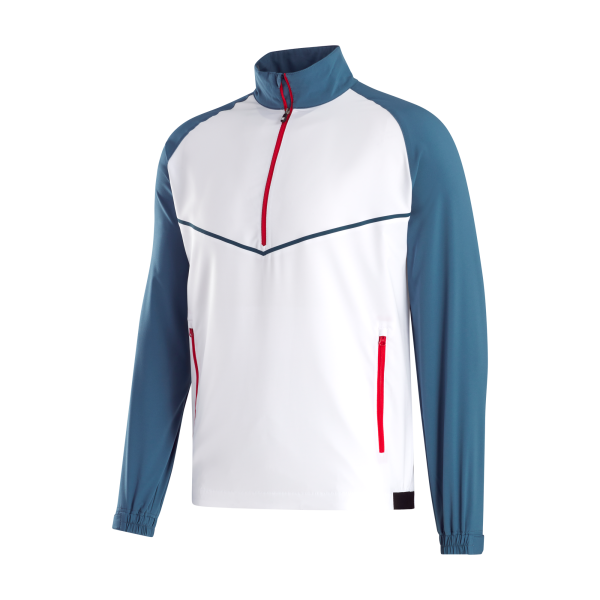 Zephyr Windshirt - Denim / White – Bild 4