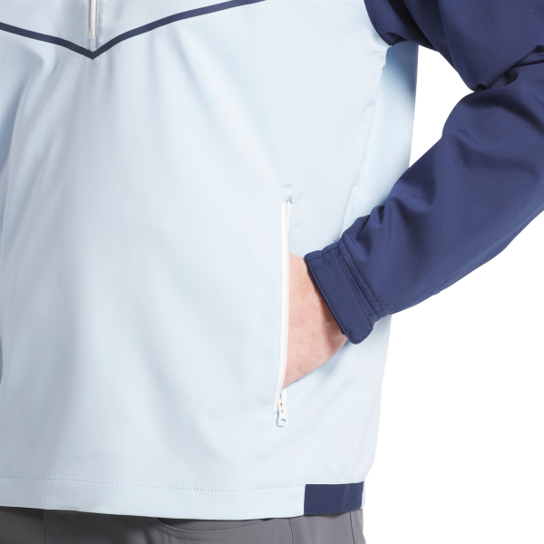 Zephyr Windshirt - Denim / White – Bild 3