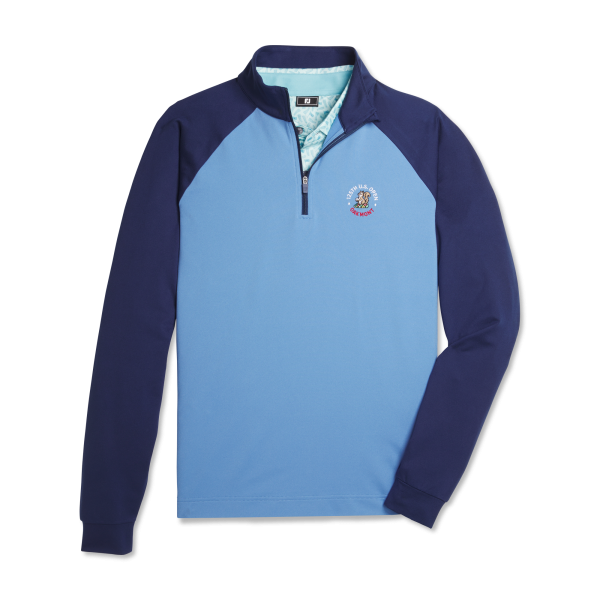 2025 U.S. Open Quarter-Zip Mid-Layer - Blue / Navy – Bild 4