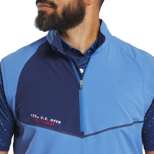 2025 U.S. Open Zephyr Wind Vest - Blue – Bild 3