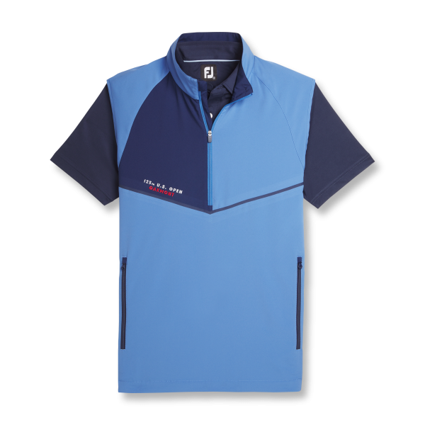 2025 U.S. Open Zephyr Wind Vest - Blue – Bild 4