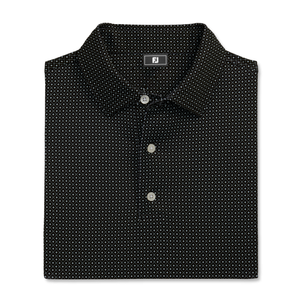 Dot Geo Lisle - Blue Grey / Navy / White