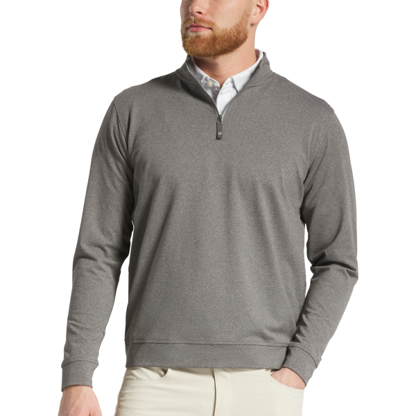 Approach Quarter-Zip - Heather Grey