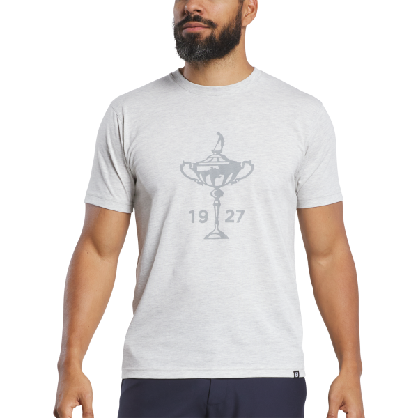 Ryder Cup Trophy Tee - Heather Grey