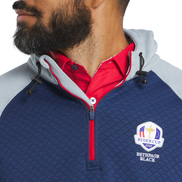 Ryder Cup Hybrid Hoodie - Navy / Grey – Bild 3