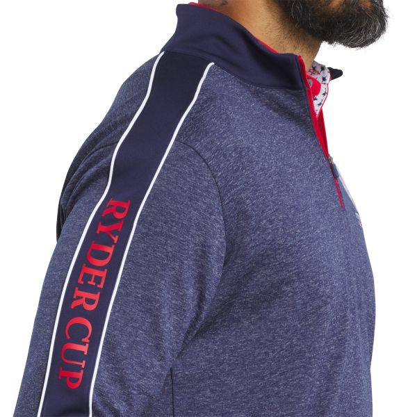 Ryder Cup Quarter-Zip Mid-Layer - Blue – Bild 3