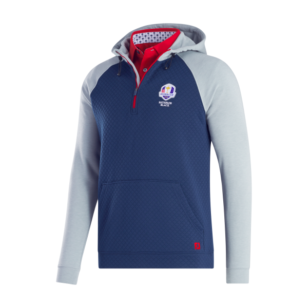 Ryder Cup Hybrid Hoodie - Navy / Grey – Bild 4