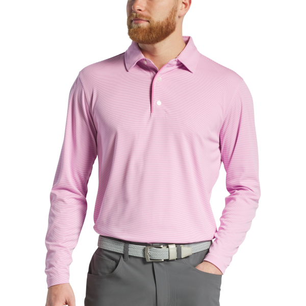 Long Sleeve Sun Protection Shirt - Navy / White – Bild 2