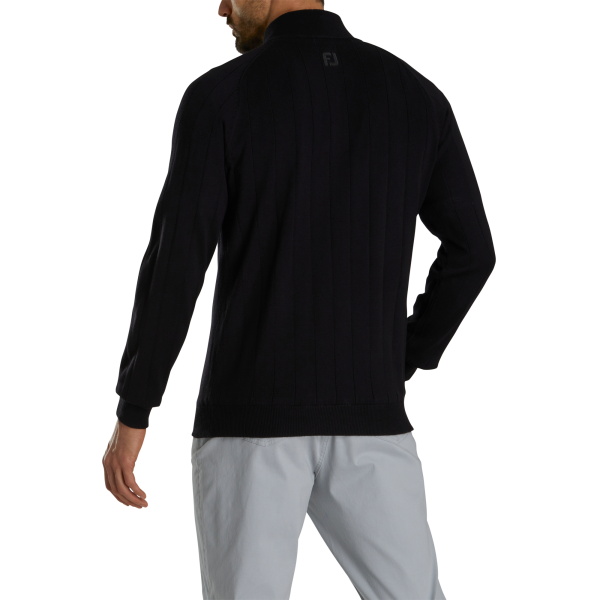 Drop Needle Lined Sweater - Black – Bild 3