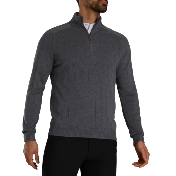 Drop Needle Lined Sweater - Black – Bild 2