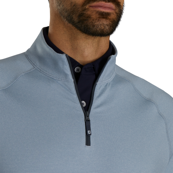 ThermoSeries Heather Brushed Back Mid-Layer - Purple – Bild 3