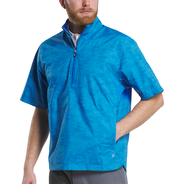HydroLite X Short Sleeve Rain Shirt - Grey Camo